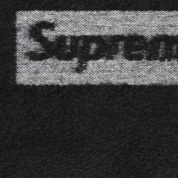 Supreme Inside Out Box Logo Hooded Sweatshirt - Black (front)