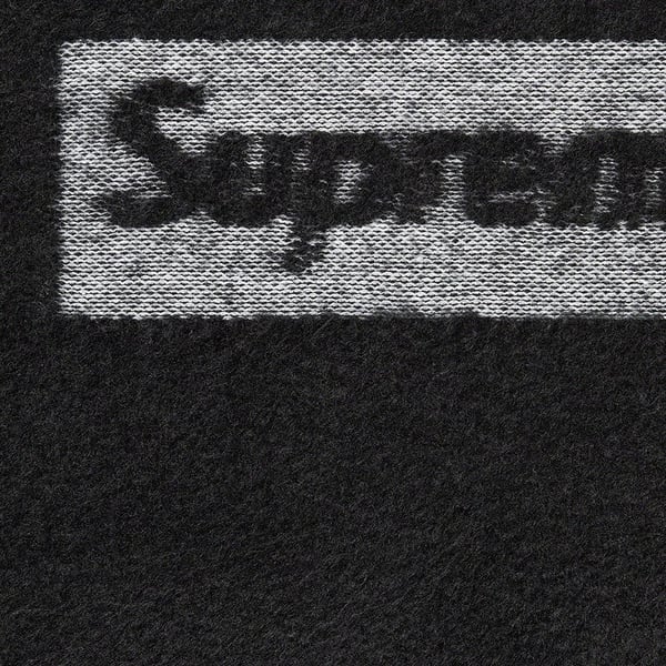 Supreme Inside Out Box Logo Hooded Sweatshirt - Black (front)