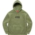 Supreme Inside Out Box Logo Hooded Sweatshirt - Light Olive (front)