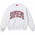 Supreme Inside Out Crewneck - Ash Grey (front)