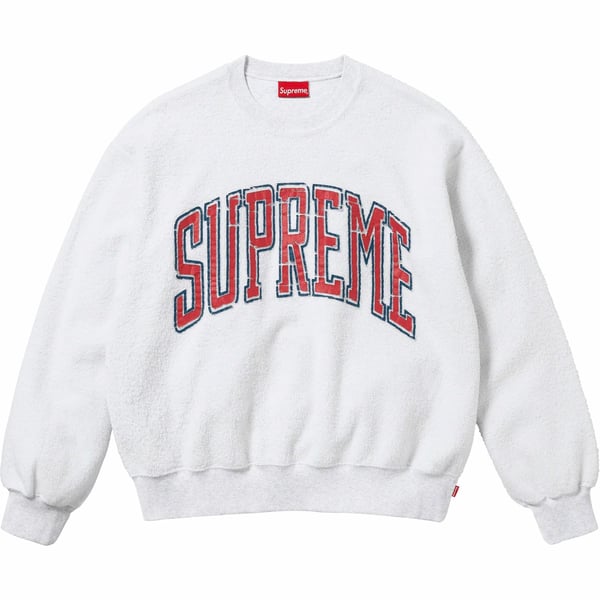 Supreme Inside Out Crewneck - Ash Grey (front)