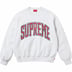 Supreme Inside Out Crewneck - Ash Grey (front)