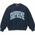 Supreme Inside Out Crewneck - Navy (front)
