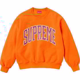 Supreme Inside Out Crewneck Orange