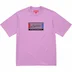 Supreme Intarsia Label S/S Top - Purple (front)