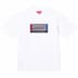 Supreme Intarsia Label S/S Top - White (front)