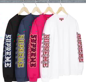 Supreme Intarsia Sleeve L/S Top
