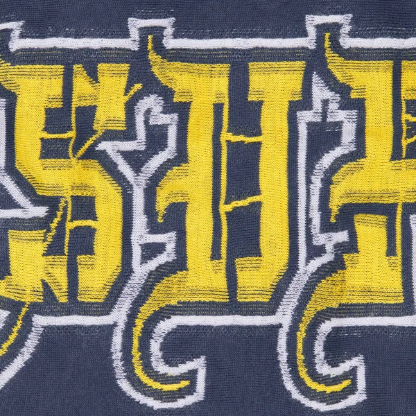 Supreme Intarsia Sleeve L/S Top - Navy (front)