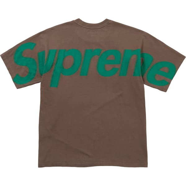 Supreme Intarsia S/S Top - Brown (front)