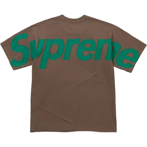 Supreme Intarsia S/S Top - Brown (front)