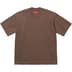 Supreme Intarsia S/S Top - Brown (front)