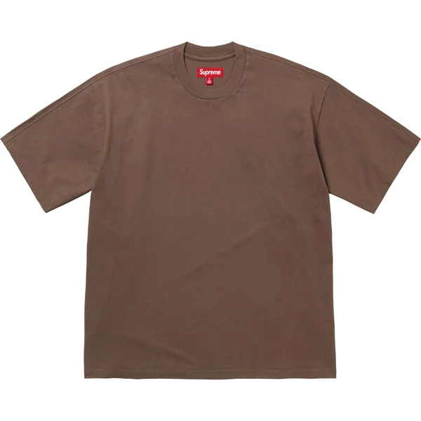 Supreme Intarsia S/S Top - Brown (front)