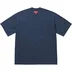 Supreme Intarsia S/S Top - Navy (front)