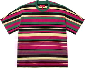 Supreme Intarsia S/S Top Stripe