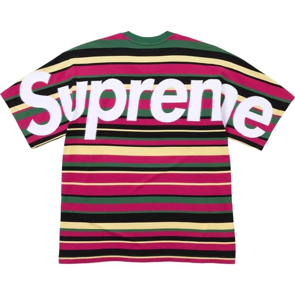 Supreme Intarsia S/S Top - Stripe (front)