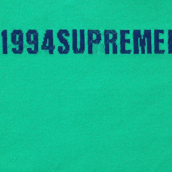 Supreme Intarsia Stripe L/S Top - Green (front)