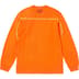 Supreme Intarsia Stripe L/S Top - Orange (front)