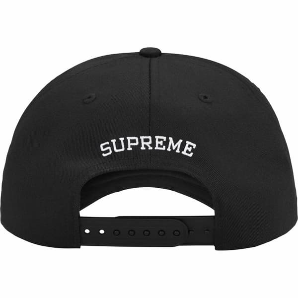 Supreme Italia 6-Panel - Black (front)