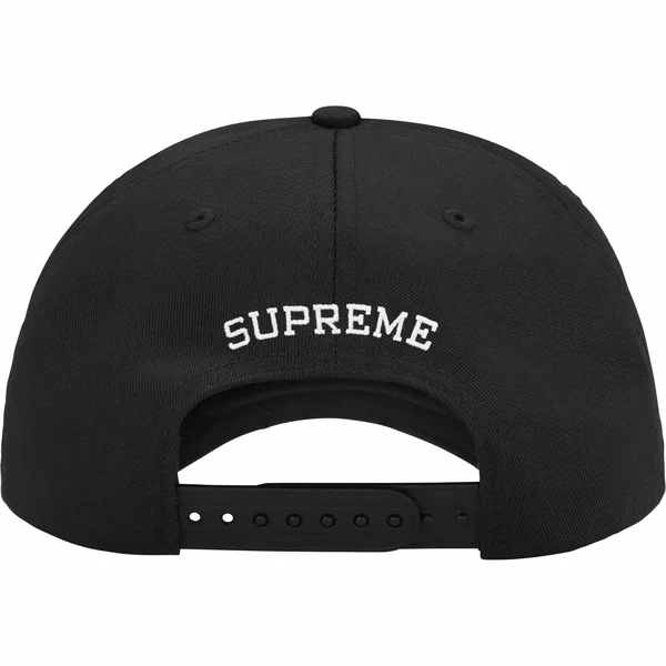 Supreme Italia 6-Panel - Black (front)