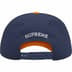Supreme Italia 6-Panel - Navy (front)