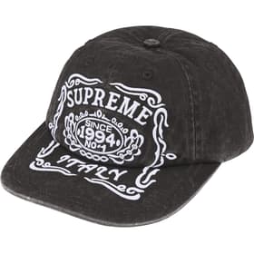 Supreme Italy 6-Panel Black