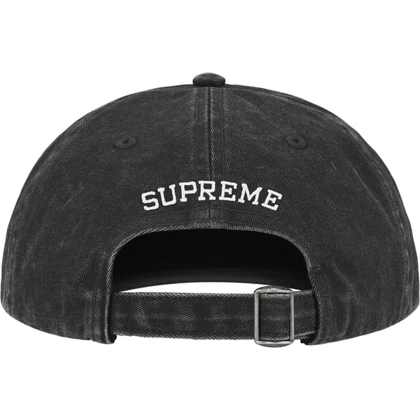 Supreme Italy 6-Panel - Black (front)