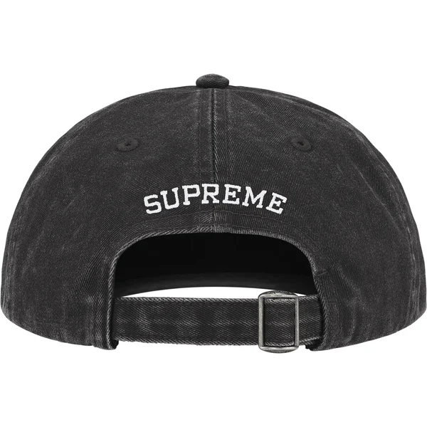 Supreme Italy 6-Panel - Black (front)
