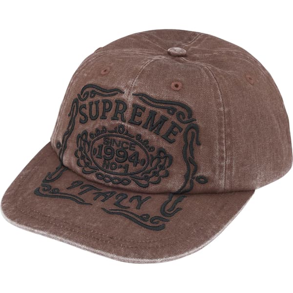 Supreme Italy 6-Panel - Brown (front)