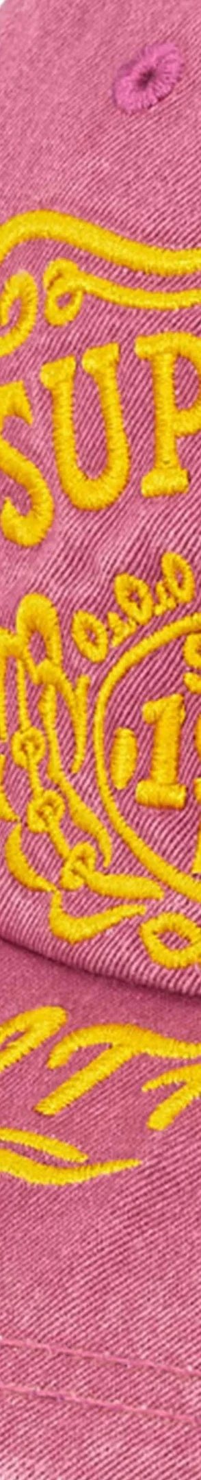 Supreme Italy 6-Panel - Rose (front)