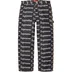 Supreme Jacquard Logos Double Knee Denim Painter Jean - Rigid Indigo (front)