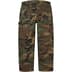 Supreme Jacquard Logos Double Knee Denim Painter Jean - Woodland Camo (front)