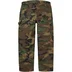 Supreme Jacquard Logos Double Knee Denim Painter Jean - Woodland Camo (front)