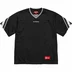 Supreme Jacquard Rib Football Jersey - Black (front)