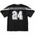 Supreme Jacquard Rib Football Jersey - Black (front)