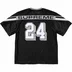 Supreme Jacquard Rib Football Jersey - Black (front)