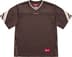 Supreme Jacquard Rib Football Jersey - Brown (front)
