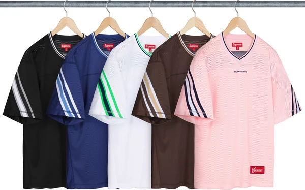 Supreme Jacquard Rib Football Jersey - Group Shots (front)