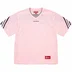 Supreme Jacquard Rib Football Jersey - Pink (front)