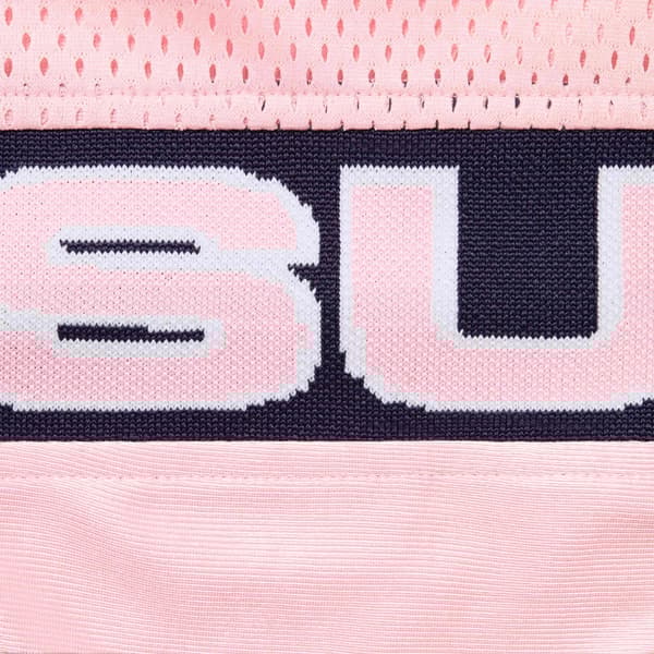Supreme Jacquard Rib Football Jersey - Pink (front)
