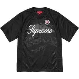 Supreme Jacquard Soccer Jersey Black