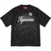 Supreme Jacquard Soccer Jersey - Black (front)