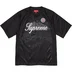 Supreme Jacquard Soccer Jersey - Black (front)