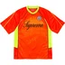 Supreme Jacquard Soccer Jersey - Orange (front)