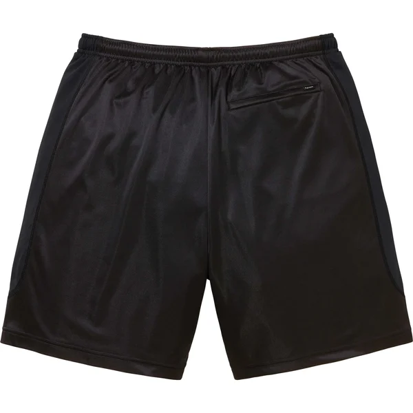 Supreme Jacquard Soccer Short - Black (front)