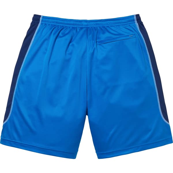 Supreme Jacquard Soccer Short - Blue (front)