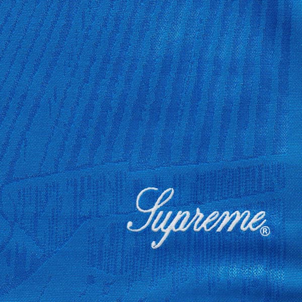 Supreme Jacquard Soccer Short - Blue (front)