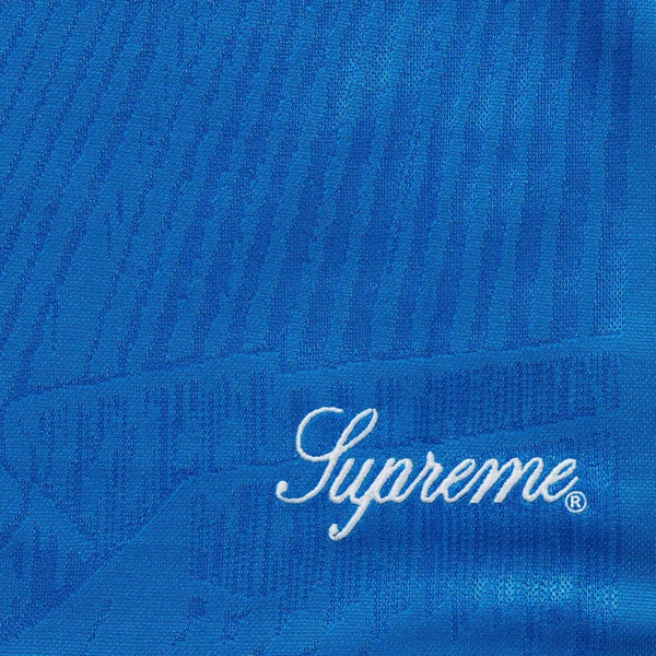 Supreme Jacquard Soccer Short - Blue (front)