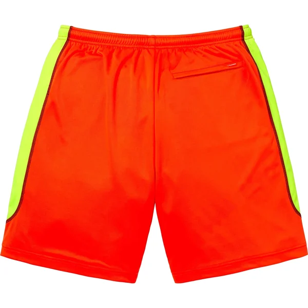 Supreme Jacquard Soccer Short - Orange (front)