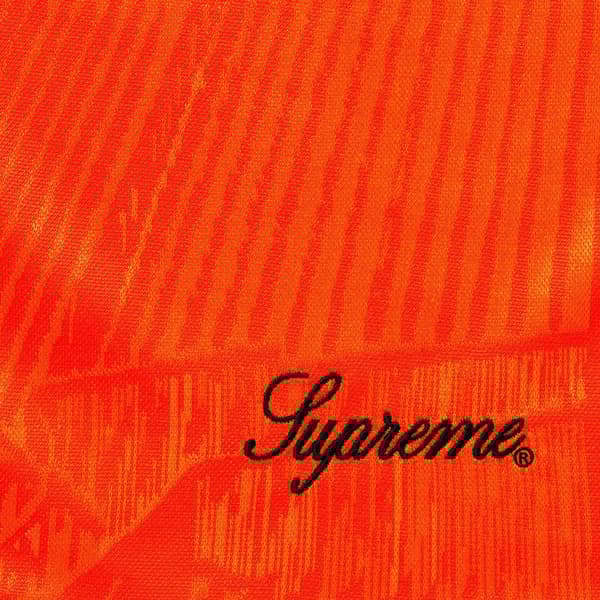 Supreme Jacquard Soccer Short - Orange (front)
