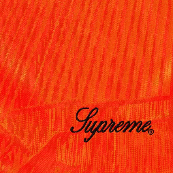 Supreme Jacquard Soccer Short - Orange (front)